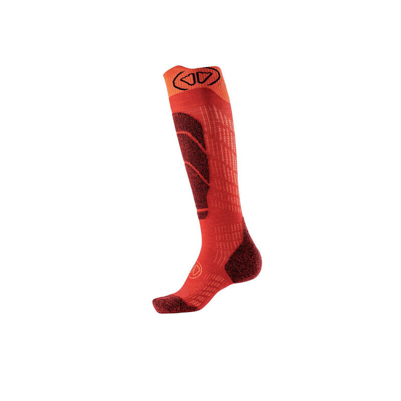 SIDAS SKI MERINO JUNIOR SOCKS RED-ORANGE v.24-26